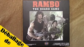 Déballage de Rambo: The Boardgame