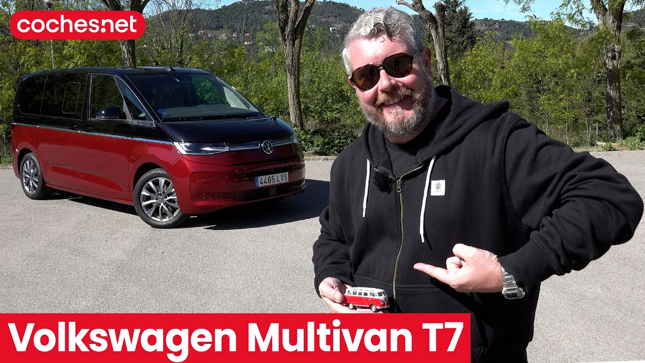 7 plazas para la T7 de VW, la nueva Multivan 2022 | Prueba / Test / Review en español | coches.net