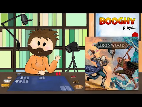 Booghy plays... IronWood(2p, Rules Overview, Playthrough, Review)