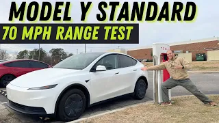 2026 Tesla Model Y Standard Highway Range Test! Insanely Efficient