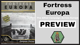 Fortress Europa from Compass Games Preview
