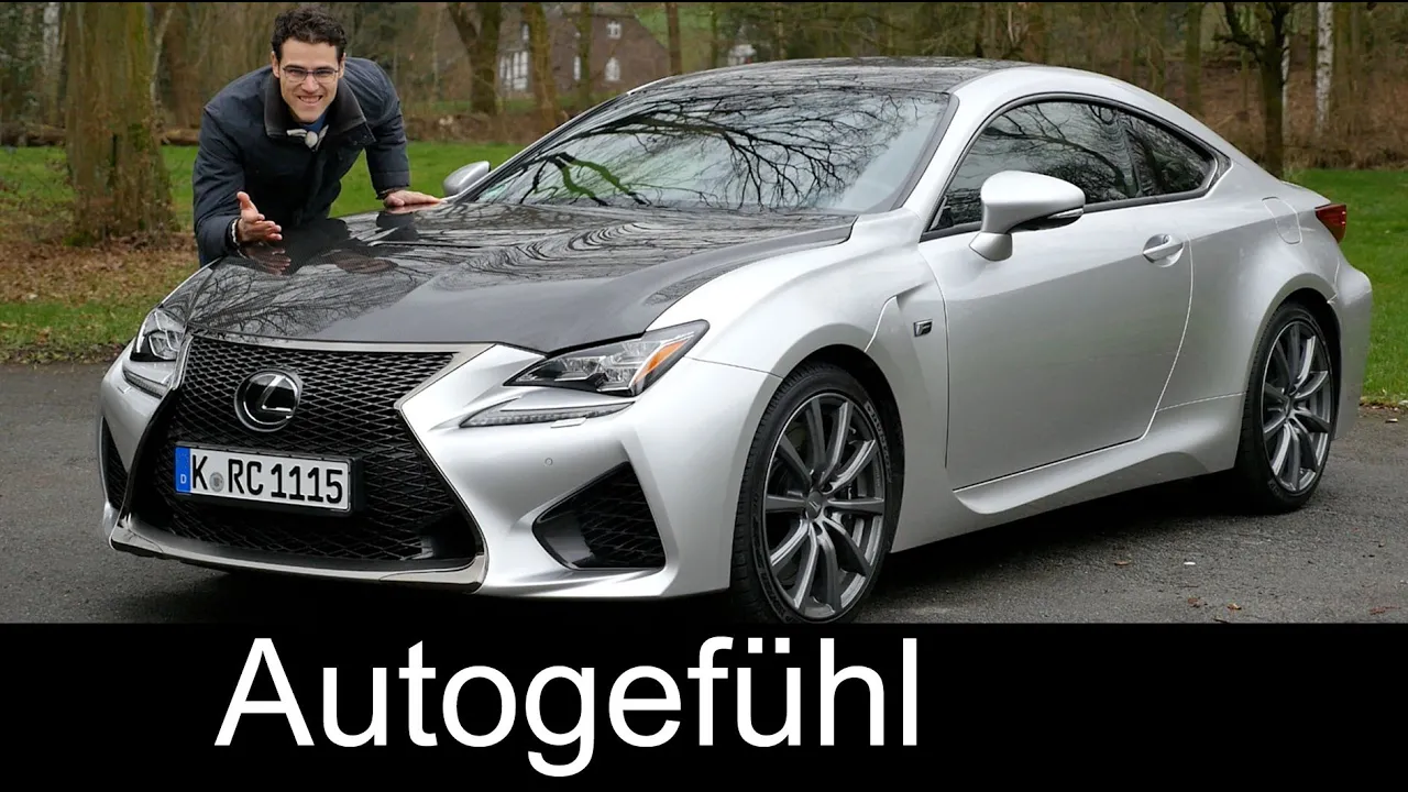 Lexus RC F Carbon FULL REVIEW test driven top version 5.0 l V8 480 hp new neu 2016