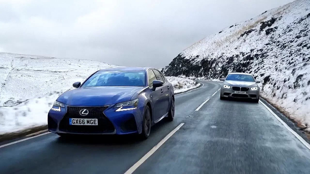 Lexus GS F vs BMW M5 | Chris Harris Drives | Top Gear