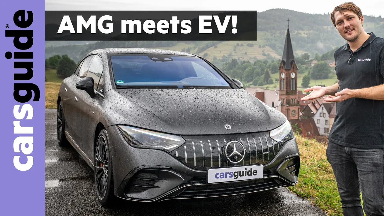The strong, silent type! 2022 Mercedes AMG EQE 53 review (inc range, 0-100)