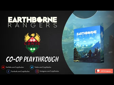 Canje Plays Earthborne Rangers Co-Op with Loquitur Gaming - TTS
