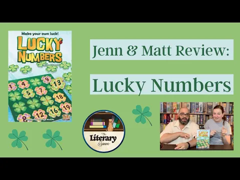 Jenn and Matt Review: Lucky Numbers by Luma Imports