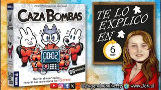 Cómo jugar Caza Bombas en 6 minutos [Juego de Mesa / JcK]