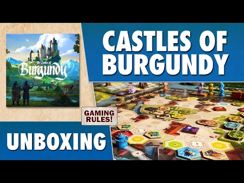 Castles of Burgundy: Special Edition - Unboxing
