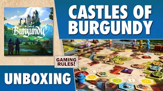 Castles of Burgundy: Special Edition - Unboxing