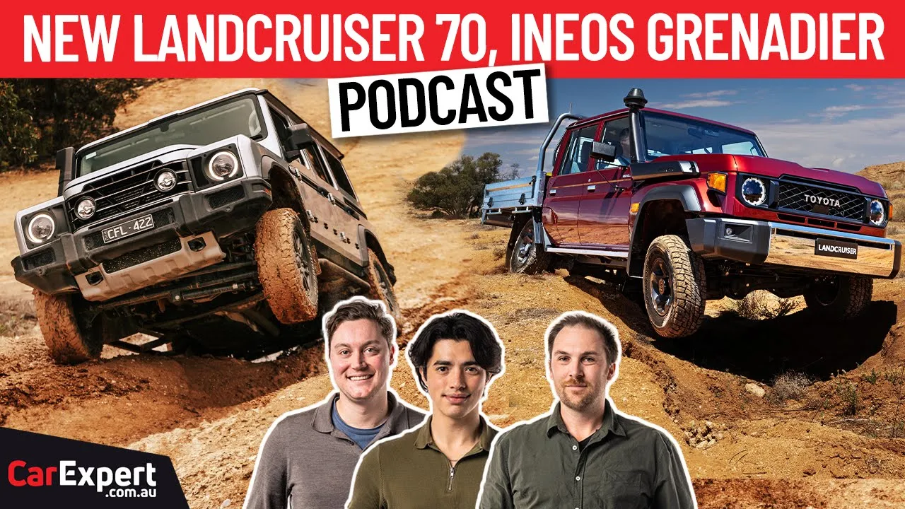 2024 Toyota LandCruiser 70 & Ineos Grenadier driven | The CarExpert Podcast