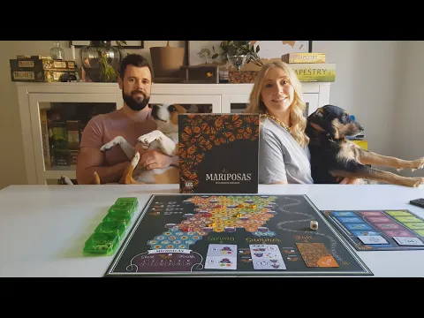 Mariposas Board Game Review: Send Out Those Butterflies! - By Board Of It
