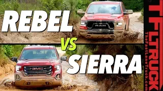$60,000 Off-Road Truck Battle: Ram Rebel vs GMC Sierra AT4 vs Texas Mud