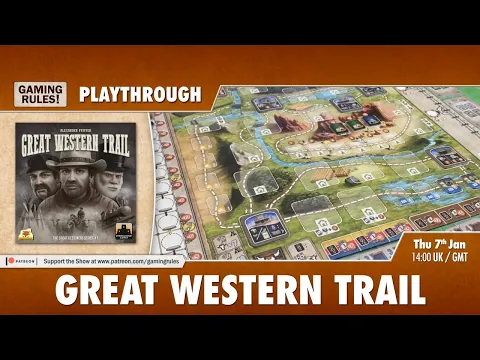 Great Western Trail - 2-player playthrough