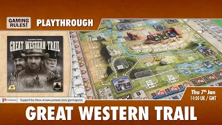 Great Western Trail - 2-player playthrough