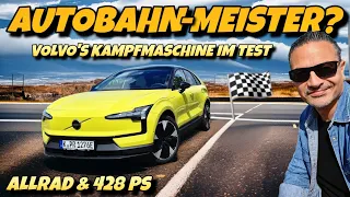 Volvo EX30 Twin Motor! Viel Power wenig Reichweite? Elektroauto Autobahn Test.
