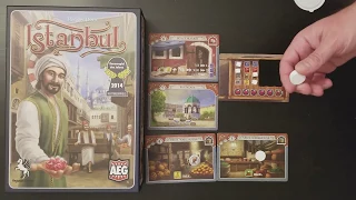 Istanbul board game gameplay basics and review