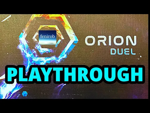 Orion Duel Board Game | Playthrough (Two Games)