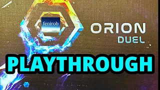 Orion Duel Board Game | Playthrough (Two Games)