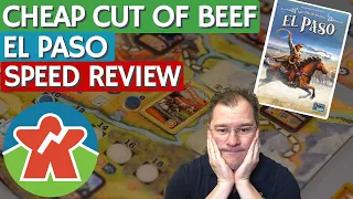 El Paso - Board Game Review - Cheap Cut Of Beef