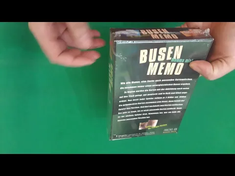 Busen Memo unboxing ita