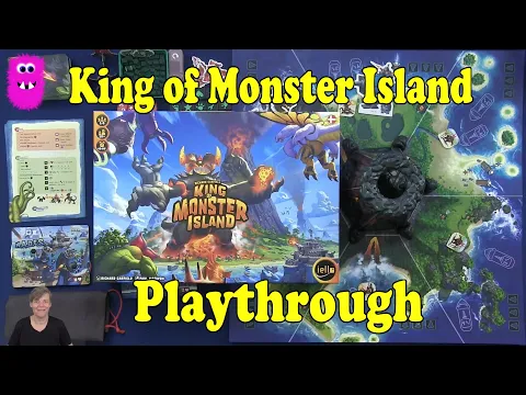 King of Monster Island, Playthrough with the Lavalord - King of Tokyo as a Cooperative game