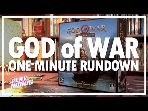 GOD of WAR (Card Game) - ONE MINUTE BOARD GAME RUNDOWN