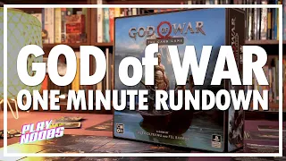 GOD of WAR (Card Game) - ONE MINUTE BOARD GAME RUNDOWN