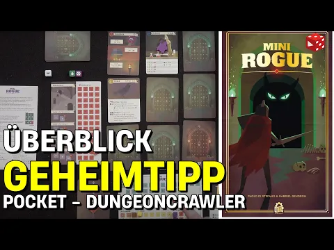 Mini Rogue - 9 Karten Dungeon Crawler + Tiefen der Verdammnis + Glänzende Schätze - Für wen geeignet