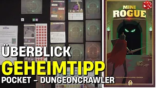 Mini Rogue - 9 Karten Dungeon Crawler + Tiefen der Verdammnis + Glänzende Schätze - Für wen geeignet
