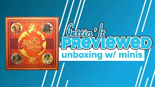 Sea of Legends Vengeance of the Empires Unboxing and Miniatures Preview