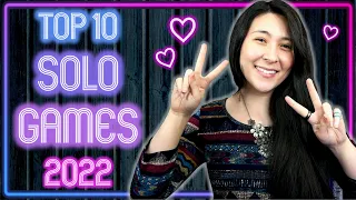My TOP 10 SOLO BOARD GAMES! 2022 Edition