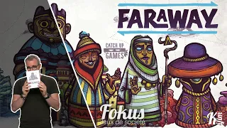Faraway : Fokus jeux de société (présentation et avis)