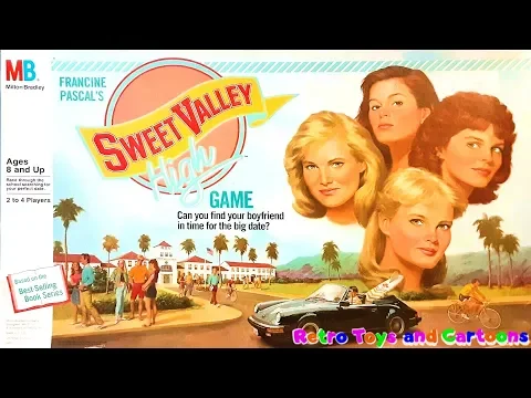 Sweet Valley High Game Commercial Retro Toys and Cartoons