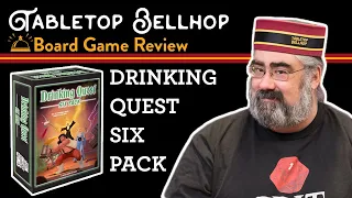 Drinking Quest Six Pack Review, A mash up of card based RPG and drinking game.