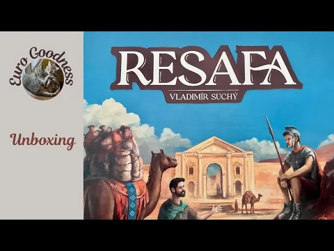 Resafa Board Game Unboxing