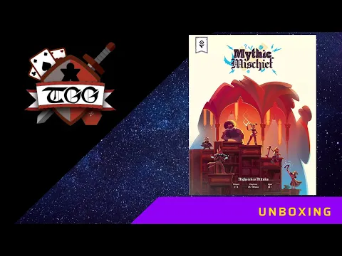 Mythic Mischief Board Game Unboxing