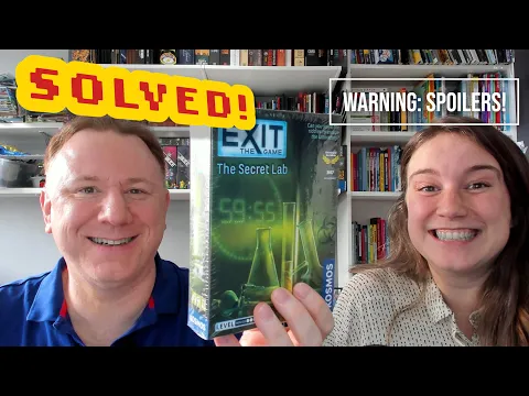 Solved! Exit the Game: The Secret Lab - Dr Gareth and Laura