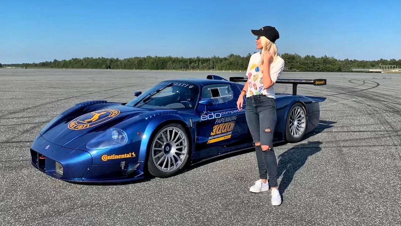 World's Only Street Converted Maserati MC12 Corsa!
