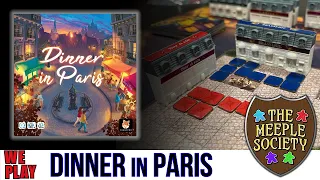 Dinner in Paris Rules Discussion and Playthrough
