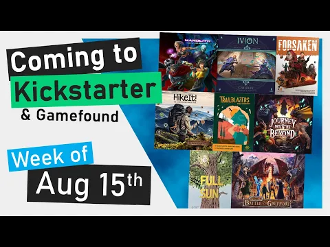 Upcoming Boardgames | Trailblazers, Journey Into the Beyond, Ivion, Forsaken, Battle for Greyport