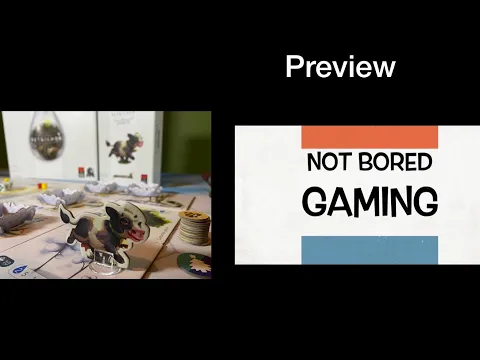 Not Bored Gaming - Petrichor Cows Expansion - Solo Preview