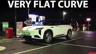 Hongqi E-HS7 charging test