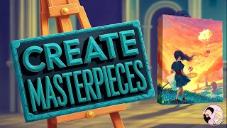 Canvas Review: Capturing Creativity I Board Game I Gaming With The Powers