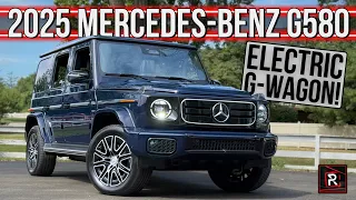 The 2025 Mercedes-Benz G580 Is A Speedy Electric G-Wagen With Some Crazy Party Tricks