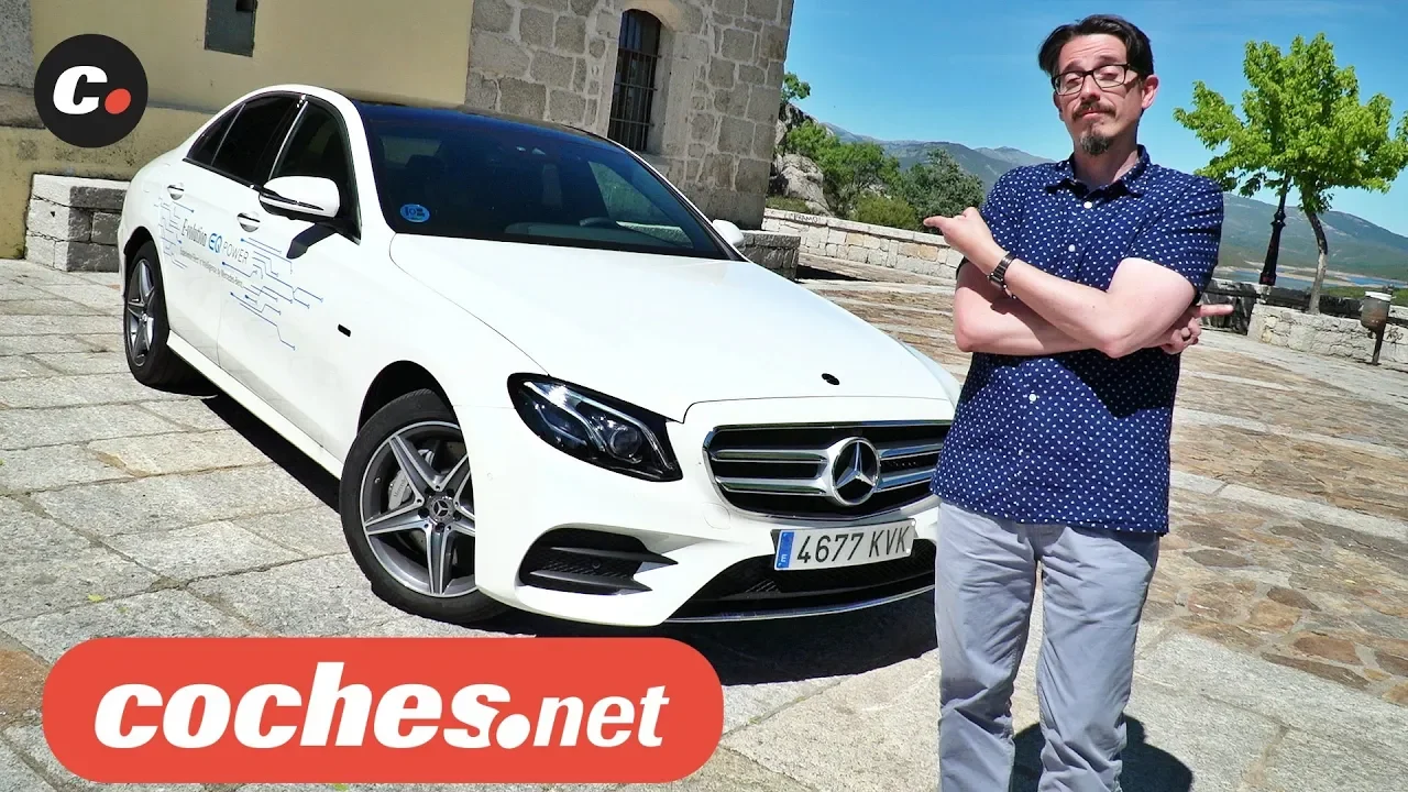 MERCEDES CLASE E 300 de | Primera prueba / Review en español | Híbrido plug-in | coches.net