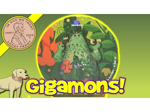 Gigamons - The Quest For Elemons Family Game -  KIds Game - Board Game