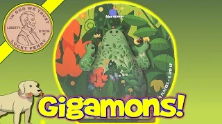 Gigamons - The Quest For Elemons Family Game -  KIds Game - Board Game