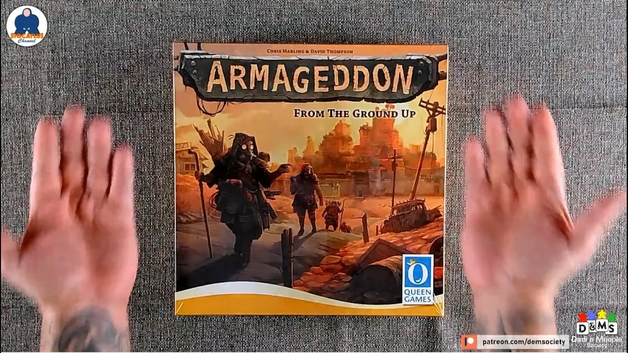 UNBOXING ARMAGEDDON Board Game #indabox