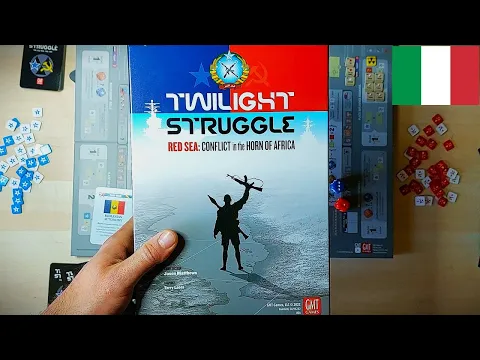Solo Playthrough (ITA) | Twilight Struggle: Red Sea conflict, GMT Games | Winter Quartering