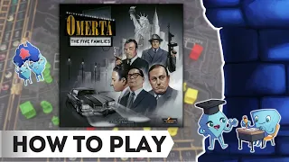 Omerta The Five Families - How to Play Board Game. With Stella and Tarrant